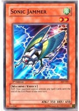 Sonic Jammer (AST-021) - Ancient Sanctuary Unlimited - Premium Yugioh Single from Konami - Just $0.26! Shop now at Game Crave Tournament Store