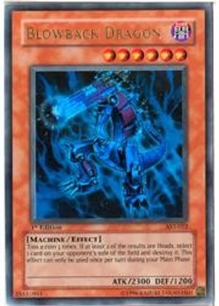 Blowback Dragon (AST-022) - Ancient Sanctuary 1st Edition - Premium Yugioh Single from Konami - Just $11.46! Shop now at Game Crave Tournament Store