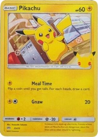 Pikachu 25/25 - McDonalds Collection 2021 Holofoil - Premium Pokemon Single from Nintendo - Just $5.13! Shop now at Game Crave Tournament Store