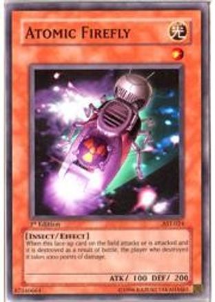 Atomic Firefly (AST-024) - Ancient Sanctuary Unlimited - Premium Yugioh Single from Konami - Just $0.64! Shop now at Game Crave Tournament Store