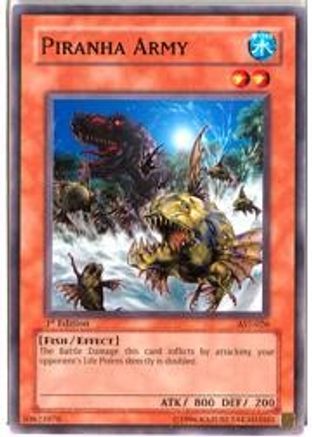 Piranha Army (AST-026) - Ancient Sanctuary 1st Edition - Premium Yugioh Single from Konami - Just $0.26! Shop now at Game Crave Tournament Store