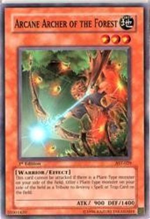 Arcane Archer of the Forest (AST-029) - Ancient Sanctuary Unlimited - Premium Yugioh Single from Konami - Just $0.25! Shop now at Game Crave Tournament Store