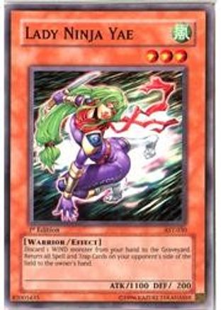Lady Ninja Yae (AST-030) - Ancient Sanctuary Unlimited - Premium Yugioh Single from Konami - Just $2! Shop now at Game Crave Tournament Store