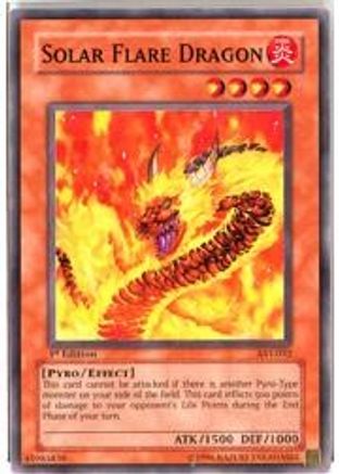 Solar Flare Dragon (AST-032) - Ancient Sanctuary Unlimited - Premium Yugioh Single from Konami - Just $0.34! Shop now at Game Crave Tournament Store