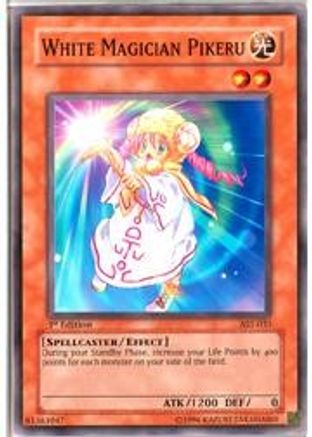 White Magician Pikeru (AST-033) - Ancient Sanctuary 1st Edition - Premium Yugioh Single from Konami - Just $2.08! Shop now at Game Crave Tournament Store