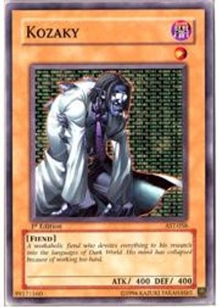Kozaky (AST-058) - Ancient Sanctuary Unlimited - Premium Yugioh Single from Konami - Just $0.56! Shop now at Game Crave Tournament Store