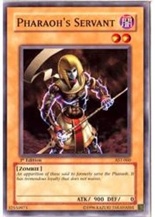 Pharaoh's Servant (AST-060) - Ancient Sanctuary 1st Edition - Premium Yugioh Single from Konami - Just $0.94! Shop now at Game Crave Tournament Store