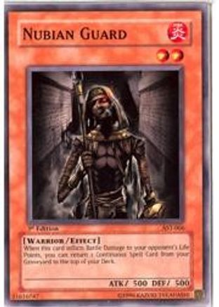 Nubian Guard (AST-066) - Ancient Sanctuary Unlimited - Premium Yugioh Single from Konami - Just $0.25! Shop now at Game Crave Tournament Store
