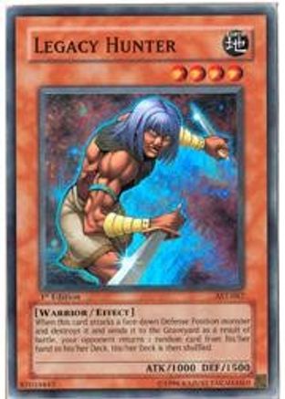 Legacy Hunter (AST-067) - Ancient Sanctuary Unlimited - Premium Yugioh Single from Konami - Just $0.28! Shop now at Game Crave Tournament Store