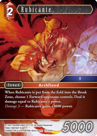 Rubicante (OPUS XIII: CRYSTAL RADIANCE) - Premium Final Fantasy Single from Opus XIII: Crystal Radiance - Just $0.09! Shop now at Game Crave Tournament Store
