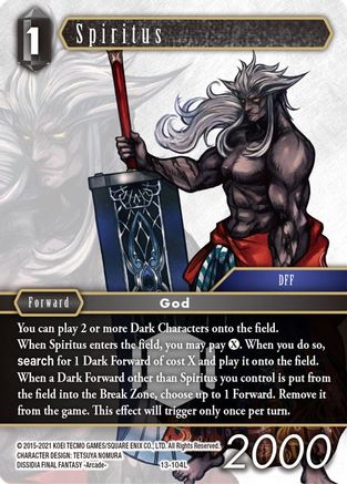 Spiritus (OPUS XIII: CRYSTAL RADIANCE) Foil - Premium Final Fantasy Single from Opus XIII: Crystal Radiance - Just $6.83! Shop now at Game Crave Tournament Store