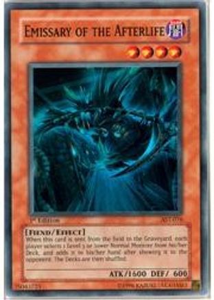 Emissary of the Afterlife (AST-076) - Ancient Sanctuary Unlimited - Premium Yugioh Single from Konami - Just $3.18! Shop now at Game Crave Tournament Store