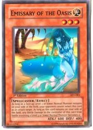 Emissary of the Oasis (AST-083) - Ancient Sanctuary Unlimited - Premium Yugioh Single from Konami - Just $0.26! Shop now at Game Crave Tournament Store
