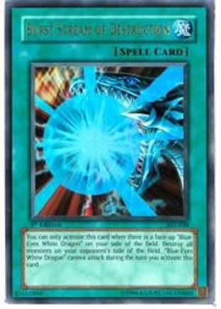 Burst Stream of Destruction (AST-038) - Ancient Sanctuary 1st Edition - Premium Yugioh Single from Konami - Just $14.84! Shop now at Game Crave Tournament Store