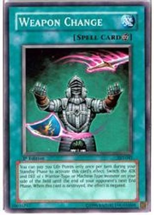 Weapon Change (AST-041) - Ancient Sanctuary Unlimited - Premium Yugioh Single from Konami - Just $0.08! Shop now at Game Crave Tournament Store