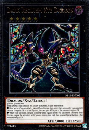 Dark Requiem Xyz Dragon (OP15-EN002) - OTS Tournament Pack 15 Unlimited - Premium Yugioh Single from Konami - Just $5.12! Shop now at Game Crave Tournament Store