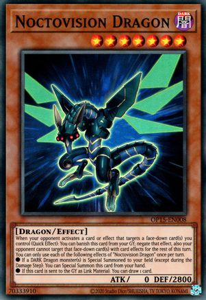 Noctovision Dragon (OP15-EN008) - OTS Tournament Pack 15 Unlimited - Premium Yugioh Single from Konami - Just $0.25! Shop now at Game Crave Tournament Store