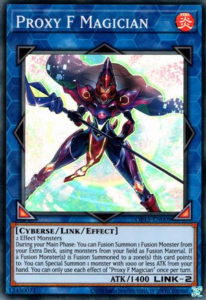 Proxy F Magician (OP15-EN009) - OTS Tournament Pack 15 Unlimited - Premium Yugioh Single from Konami - Just $0.26! Shop now at Game Crave Tournament Store