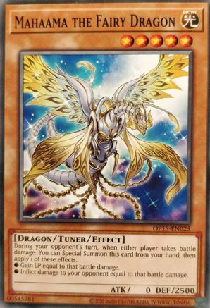 Mahaama the Fairy Dragon (OP15-EN025) - OTS Tournament Pack 15 Unlimited - Premium Yugioh Single from Konami - Just $0.25! Shop now at Game Crave Tournament Store