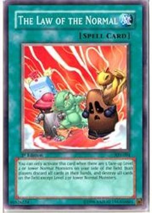 The Law of the Normal (AST-094) - Ancient Sanctuary 1st Edition - Premium Yugioh Single from Konami - Just $0.34! Shop now at Game Crave Tournament Store