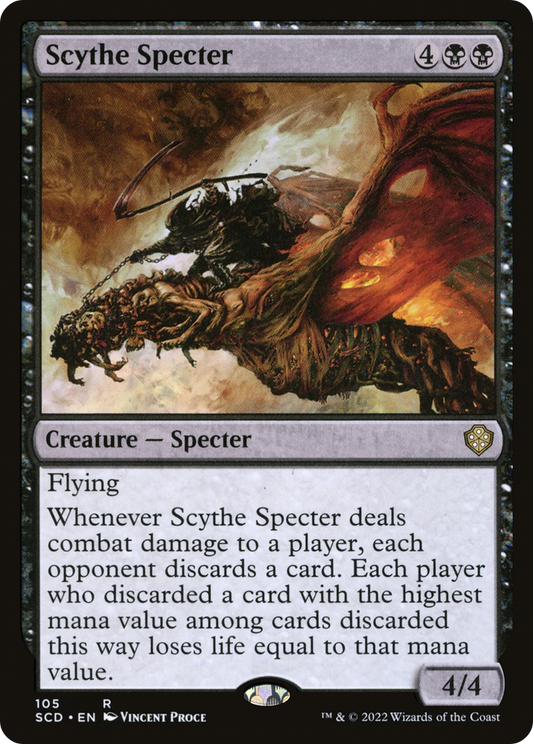 Scythe Specter (SCD-105) - Starter Commander Decks - Premium MTG Single from Wizards of the Coast - Just $0.08! Shop now at Game Crave Tournament Store