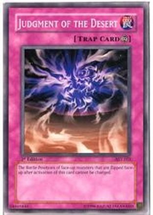 Judgment of the Desert (AST-103) - Ancient Sanctuary 1st Edition - Premium Yugioh Single from Konami - Just $0.08! Shop now at Game Crave Tournament Store