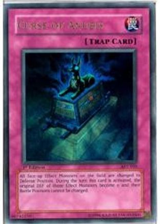 Curse of Anubis (AST-105) - Ancient Sanctuary 1st Edition - Premium Yugioh Single from Konami - Just $5.76! Shop now at Game Crave Tournament Store