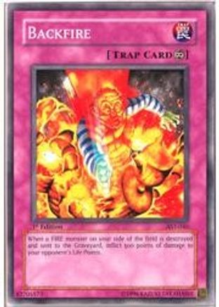 Backfire (AST-046) - Ancient Sanctuary Unlimited - Premium Yugioh Single from Konami - Just $0.25! Shop now at Game Crave Tournament Store