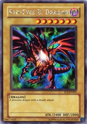 Red-Eyes B. Dragon (PCJ-EN001) - Power of Chaos: Joey the Passion Limited - Premium Yugioh Single from Konami - Just $22.94! Shop now at Game Crave Tournament Store
