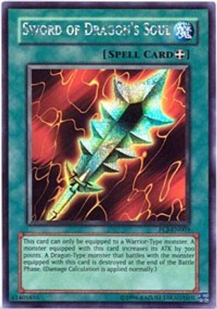 Sword of Dragon's Soul (PCJ-EN003) - Power of Chaos: Joey the Passion Limited - Premium Yugioh Single from Konami - Just $4.72! Shop now at Game Crave Tournament Store