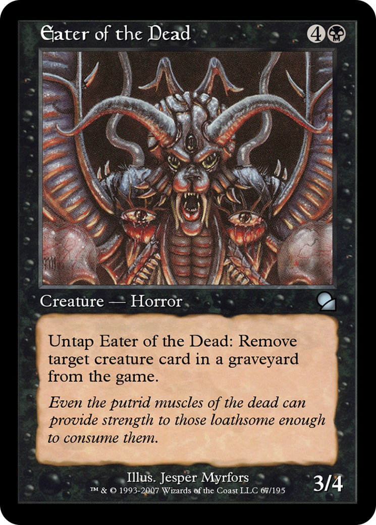 Eater of the Dead (ME1-067) - Masters Edition Foil - Premium MTG Single from Wizards of the Coast - Just $0! Shop now at Game Crave Tournament Store