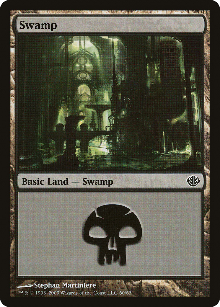 Swamp (DDD-060) - Duel Decks: Garruk vs. Liliana - Premium MTG Single from Wizards of the Coast - Just $0.25! Shop now at Game Crave Tournament Store