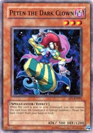 Peten the Dark Clown (EP1-EN005) - Yu-Gi-Oh! Movie Exclusive Pack Limited - Premium Yugioh Single from Konami - Just $0.26! Shop now at Game Crave Tournament Store