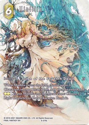 Minfilia - 6-079L (Full Art) (DECK EXCLUSIVE CARDS) - Premium Final Fantasy Single from Deck Exclusive Cards - Just $9.50! Shop now at Game Crave Tournament Store