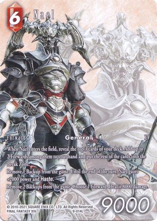 Nael - 9-014L (Full Art) (DECK EXCLUSIVE CARDS) - Premium Final Fantasy Single from Deck Exclusive Cards - Just $0.98! Shop now at Game Crave Tournament Store