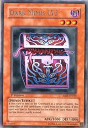 Dark Mimic LV3 (SOD-EN010) - Soul of the Duelist 1st Edition - Premium Yugioh Single from Konami - Just $0.60! Shop now at Game Crave Tournament Store