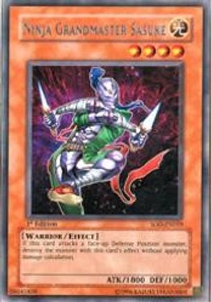 Ninja Grandmaster Sasuke (SOD-EN019) - Soul of the Duelist Unlimited - Premium Yugioh Single from Konami - Just $1.58! Shop now at Game Crave Tournament Store