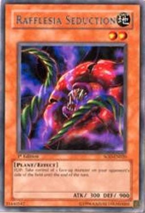 Rafflesia Seduction (SOD-EN020) - Soul of the Duelist 1st Edition - Premium Yugioh Single from Konami - Just $0.27! Shop now at Game Crave Tournament Store