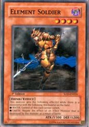 Element Soldier (SOD-EN024) - Soul of the Duelist 1st Edition - Premium Yugioh Single from Konami - Just $0.25! Shop now at Game Crave Tournament Store