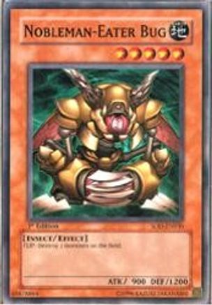 Nobleman-Eater Bug (SOD-EN030) - Soul of the Duelist 1st Edition - Premium Yugioh Single from Konami - Just $0.57! Shop now at Game Crave Tournament Store
