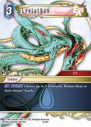 Leviathan (BOSS DECK: CHAOS) - Premium Final Fantasy Single from Boss Deck: Chaos - Just $0.71! Shop now at Game Crave Tournament Store
