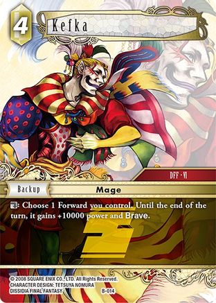 Kefka (BOSS DECK: CHAOS) - Premium Final Fantasy Single from Boss Deck: Chaos - Just $0.56! Shop now at Game Crave Tournament Store