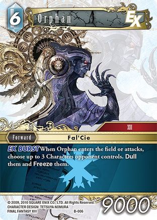 Orphan (BOSS DECK: CHAOS) - Premium Final Fantasy Single from Boss Deck: Chaos - Just $0.25! Shop now at Game Crave Tournament Store