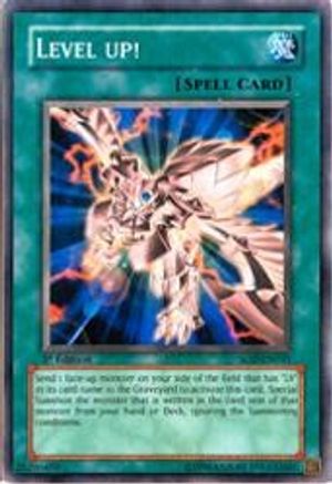 Level Up! (SOD-EN041) - Soul of the Duelist Unlimited - Premium Yugioh Single from Konami - Just $0.18! Shop now at Game Crave Tournament Store