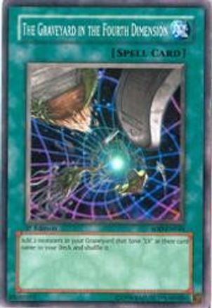The Graveyard in the Fourth Dimension (SOD-EN044) - Soul of the Duelist 1st Edition - Premium Yugioh Single from Konami - Just $0.42! Shop now at Game Crave Tournament Store