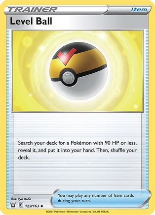 Level Ball 129/163 - Battle Styles - Premium Pokemon Single from Nintendo - Just $0.25! Shop now at Game Crave Tournament Store