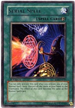 Serial Spell (RDS-EN037) - Rise of Destiny Unlimited - Premium Yugioh Single from Konami - Just $1.26! Shop now at Game Crave Tournament Store