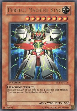 Perfect Machine King (RDS-EN012) - Rise of Destiny 1st Edition - Premium Yugioh Single from Konami - Just $5.33! Shop now at Game Crave Tournament Store