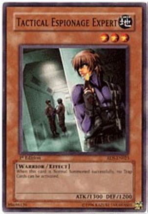 Tactical Espionage Expert (RDS-EN023) - Rise of Destiny Unlimited - Premium Yugioh Single from Konami - Just $0.08! Shop now at Game Crave Tournament Store