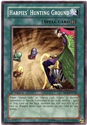 Harpies' Hunting Ground (RDS-EN038) - Rise of Destiny 1st Edition - Premium Yugioh Single from Konami - Just $0.25! Shop now at Game Crave Tournament Store